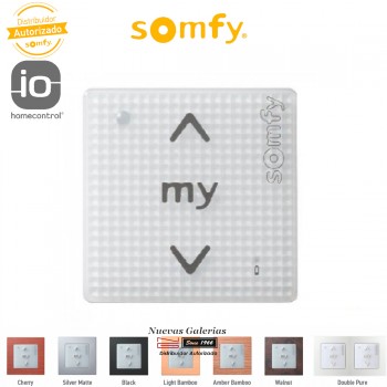 Smoove RTS Wall Switch Pure Shine| Somfy