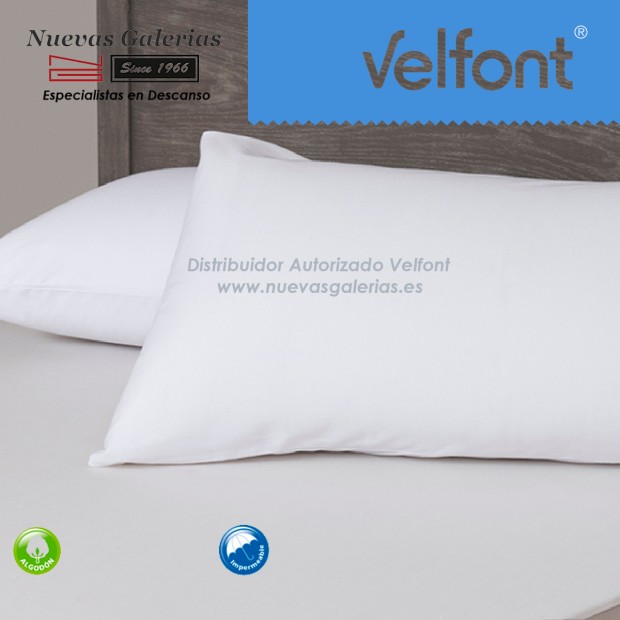 Funda de Almohada Respira Impermeable Blanca | Velfont