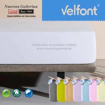 Velfont Fitted Sheet | Waterproof White