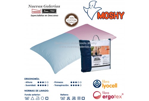 Lyocell-Ergotex® Fiber Pillow | Moshy British