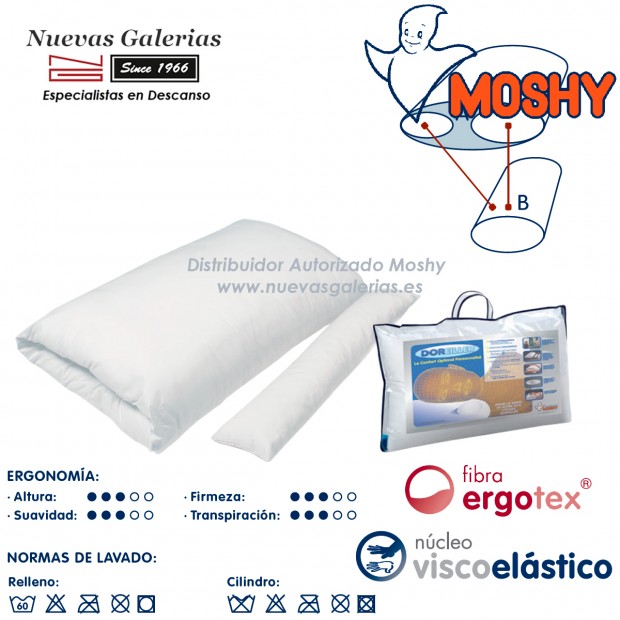 Memory Foam Pillow ergonomic | Moshy Doreiller