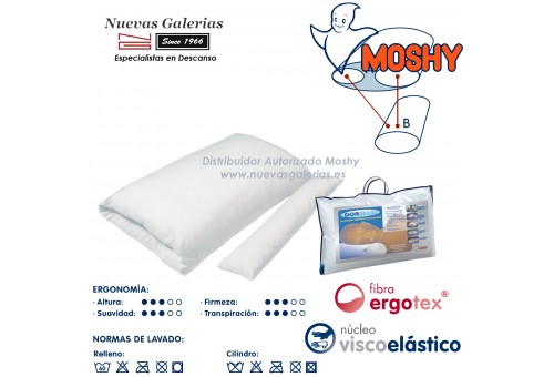 Oreiller Viscoélastique ergonomique | Moshy Doreiller