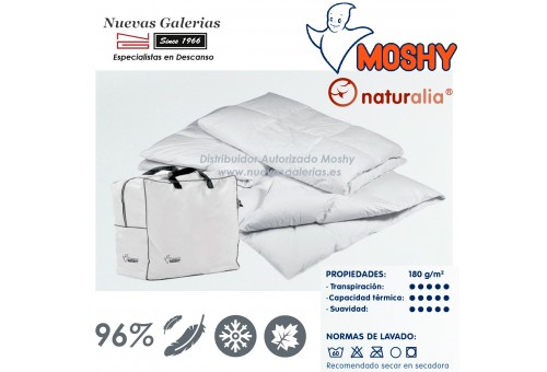 Couette naturelle 96% Duvet D'oie 180 grs | Teide Moshy