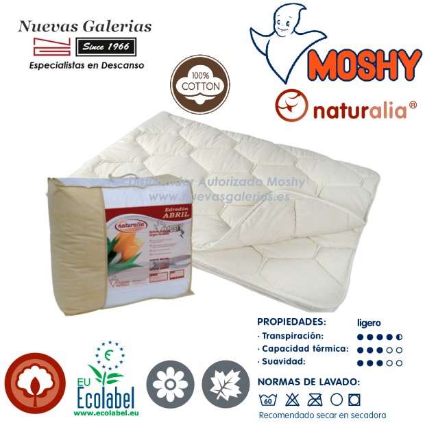 Coton Couette naturelle léger | Naturalia Abril Moshy