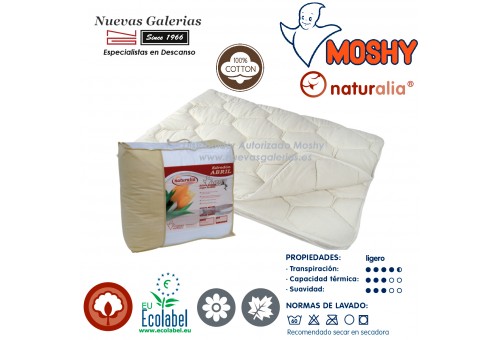 Cotton Conforter lightweight | Naturalia Abril Moshy