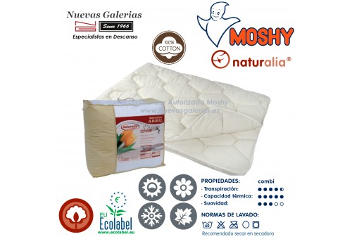 Coton Couette naturelle 4 Saisons | Naturalia Abril Moshy