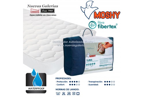 Protège-matelas Imperméable | Turia Fibertex® Moshy