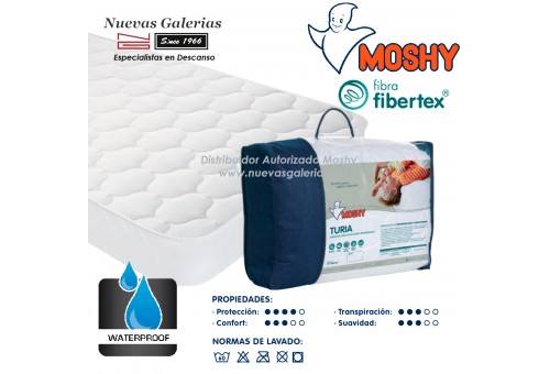 Waterproof mattress protector | Turia Fibertex® Moshy