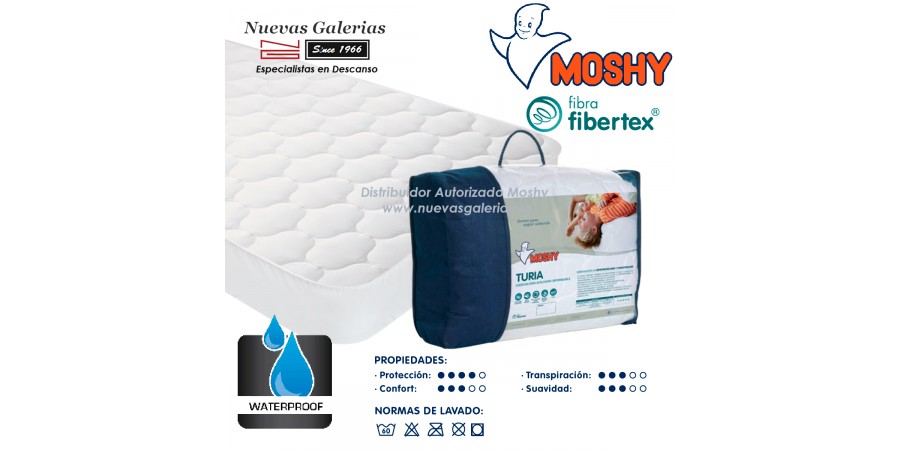 Protège-matelas Imperméable | Turia Fibertex® Moshy