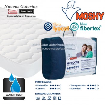 Waterproof mattress protector | Turia Microcell Moshy