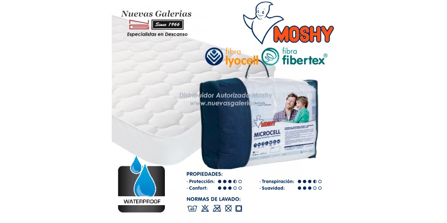 Protector de Colchón Impermeable Moshy | Microcell