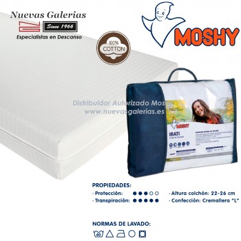 Irati fully enclosed mattress cover | Moshy