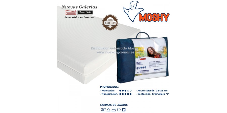 Funda de Colchón Algodón Moshy | Irati