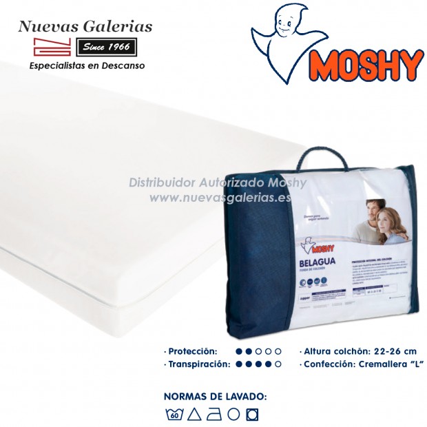 Coprimaterasso completamente chiuso Belagua | Moshy