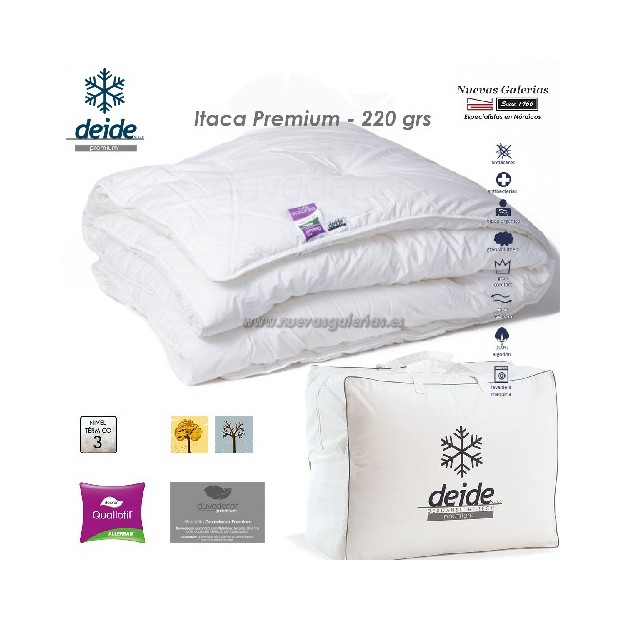 Couette synthétique Deide Quallofill® Tempéré | ITACA 100X120