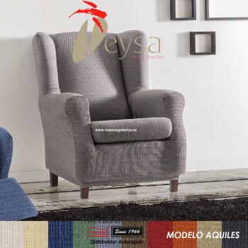 Eysa Elastic Wing Chair Sofa Cover | Aquiles