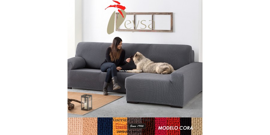 Funda Chaise Longue Bielástica Eysa | Cora