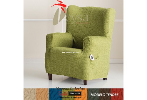 Eysa elastisch sofa überwurf ohrensessel | Tendre
