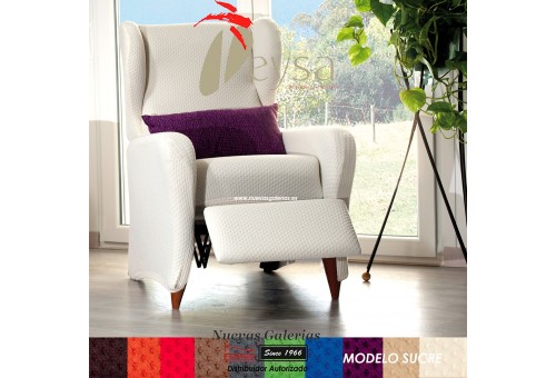 Eysa Bielastic Relax-sofa cover | Sucre