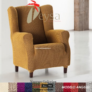 Eysa elastisch sofa überwurf ohrensessel | Angelo