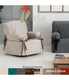 Eysa Stretch-Stuhlbezug Pack Mit 2 Stück – Bi-elastisch, Atmungsaktiv, Maschinenwaschbar