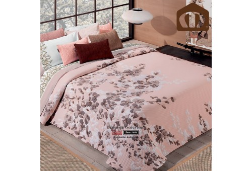 Manterol Manterol Bedcover 633 14 | Turandot Pink - 1 Manterol Bedcover Turandot Pink - 633 c14 .  Jacquard bedspread of high ra