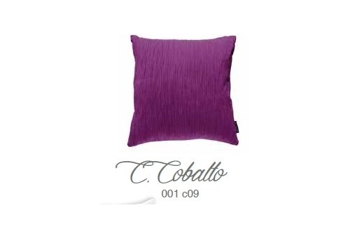 Manterol Cushion Cobalto 001-09 Manterol - 1 Cobalt cushion | Manterol - Cushion of uniform color and with reliefs in various si