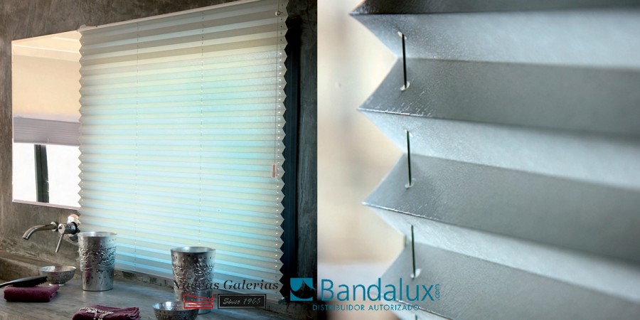 Pleated shade | Bandalux