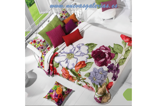 Manterol Dessus de Lit Manterol | Primavera 609-15 - 1 Colcha Primavera 609-15&nbsp;| Manterol&nbsp;-&nbsp;Colcha Jacquard de gama alta y groso