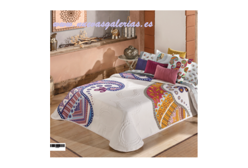 Manterol Dessus de Lit Manterol | Oriente 608-08 - 1 Colcha Oriente 608-08&nbsp;| Manterol&nbsp;-&nbsp;Colcha Jacquard de gama alta y grosor in