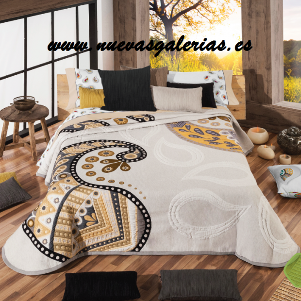 Manterol Manterol Bedcover | Oriente 608-12 - 1 Oriental quilt 608-12 | Manterol - Jacquard quilt of high range and intermediate