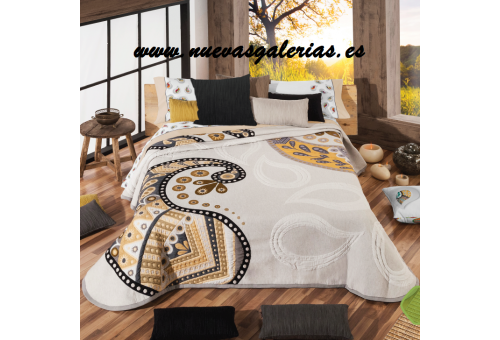 Manterol Dessus de Lit Manterol | Oriente 608-12 - 1 Colcha Oriente 608-12&nbsp;| Manterol&nbsp;-&nbsp;Colcha Jacquard de gama alta y grosor in