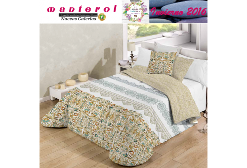 Manterol Quilt Bouti Winter 128-15 | Manterol - 1 Edited by Bouti Winter 128-15 | Manterol - Quilt completely reversible, with t
