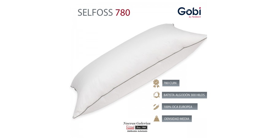 Ferdown Oreiller 100% Duvet d´Oie | Selfoss 780 Moyen
