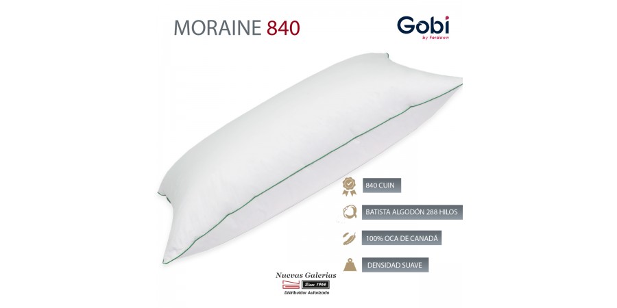 Ferdown Goose Down Pillow | Soft Moraine 840