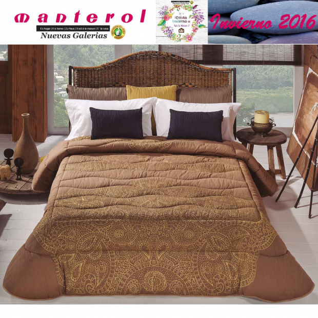 Manterol Quilt Onur 153-07 | Manterol - 1 Quilt Onur Quilt 153-07 | Manterol - Jacquard quilt ideal for the winter months. Certi