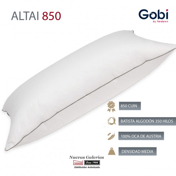 Ferdown Altai Down Pillow 850 CUIN | Ferdown - 1  100% Goose of Siberia Pillow | Ferdown. Quality Fillpower 850 cuin. 100% cotto