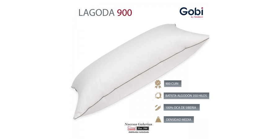 Cuscino 100% Piumino d'Oca 900 CUIN | Lagoda Ferdown