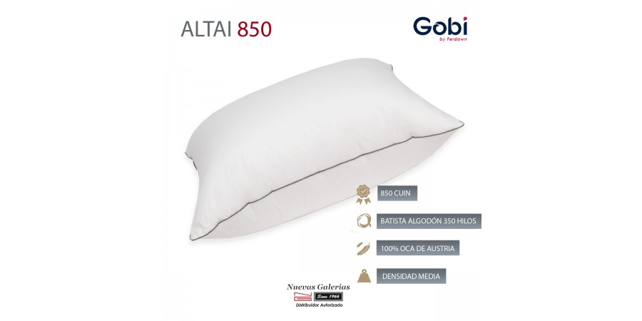 Altai Euro Square Down Pillow 850 CUIN | Ferdown
