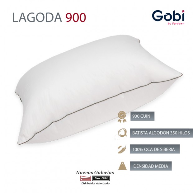 Lagoda Euro Square Down Pillow 900 CUIN | Ferdown