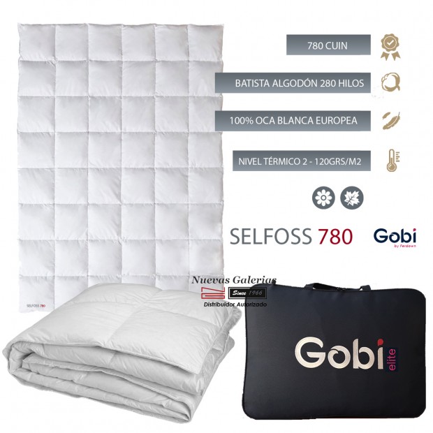 Ferdown Couette naturelle 100% Duvet D'oie 750 CUIN 120 grs | Ferdown - 1 Relleno Nordico 100% Virgen Oca Blanca Europea | Gobi&nbsp;