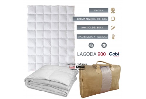 Couette naturelle d'oie Blanc Européen 900 CUIN 100 grs | Ferdown