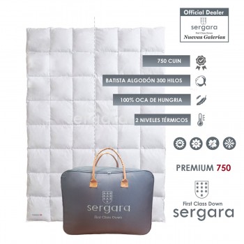 Sergara Premium 750 Dual-Wärme | Daunendecke