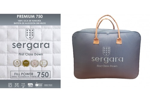 Piumino d´Oca Sergara Premium 750 | Duplice Calore