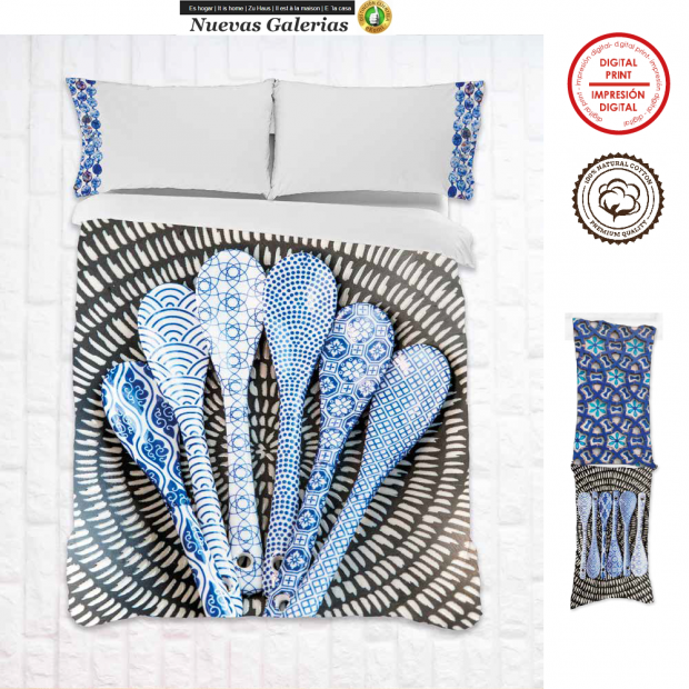 Manterol Manterol Duvet Cover | SNAP 735 Digital Printing - 1 Duvet cover Manterol | SNAP 735&nbsp;Digital 100% Algodon No incluye B