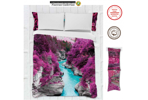 Manterol Manterol Duvet Cover | SNAP 729 Digital Printing - 1 Duvet cover Manterol | SNAP 729&nbsp;Digital 100% Algodon No incluye B