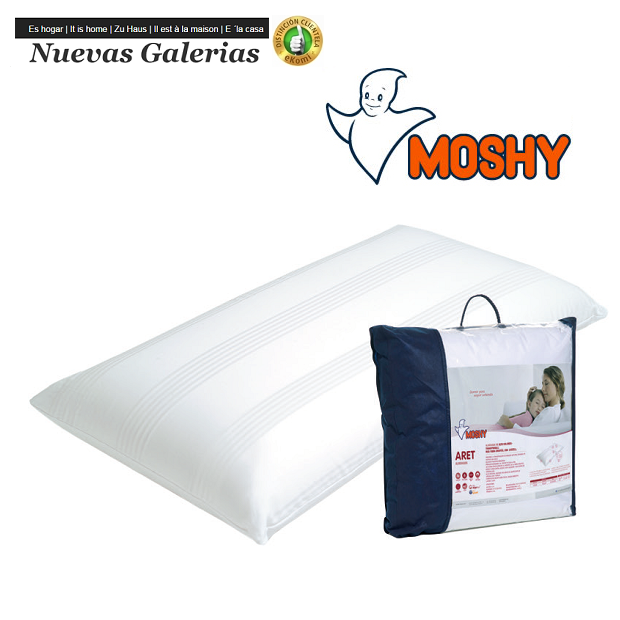 Moshy Oreiller Fibre Lyocell-Ergotex®| Moshy Aret - 1 Almohada Aret | Moshy&nbsp;Fibras lyocell y&nbsp;ergotex, para obtener una almohad