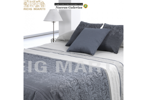 Reig Marti Quilt Reig Marti | Gador Gray - 1 Gador Comforter in Gray, from the 3B range by Reig Martí. Quilt made of jacquard fa