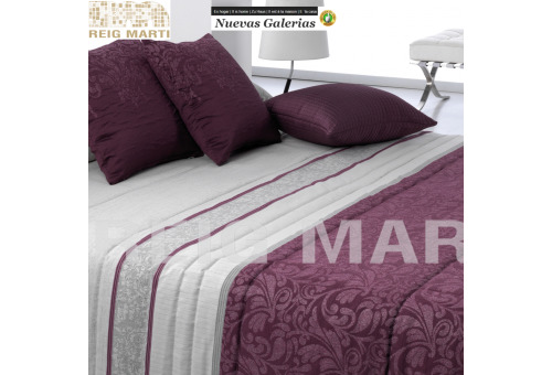 Reig Marti Quilt Reig Marti | Gador purple - 1 Gador comforter in purple, from the 3B range by Reig Martí. Quilt made of jacquar