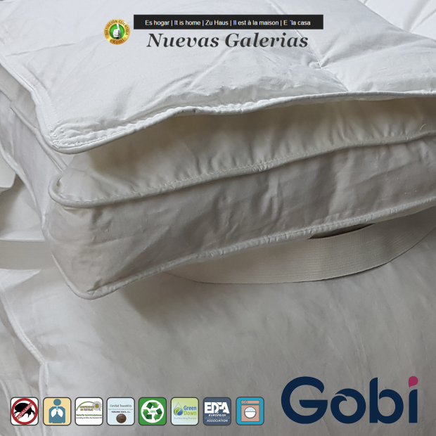 Ferdown Goose Down Mattress Topper | Ferdown - 1 &nbsp; Mattress Topper Duvet | Ferdown With double compartment 100grs + 1800grs / m2